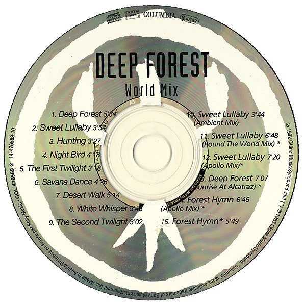 Deep Forest - World Mix (CD, Album) - Image 3