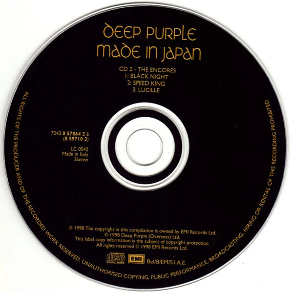 Deep Purple - Made In Japan (2xCD, Album, RE, RM) - Image 4
