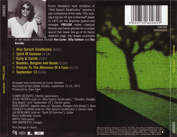 Deodato* - Prelude (CD, Album, RE, RM, CD ) - Image 2