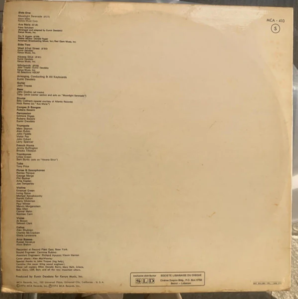Deodato* - Whirlwinds (LP, Album) - Image 2