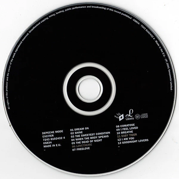 Depeche Mode - Exciter (CD, Album) - Image 3