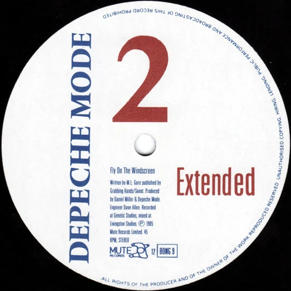 Depeche Mode - It's Called A Heart (Extended) (12", Single, MPO) - Image 4