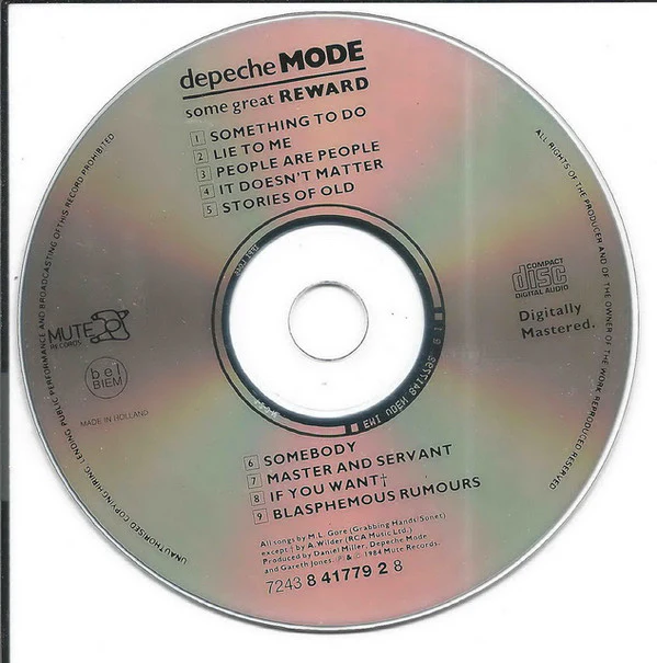 Depeche Mode - Some Great Reward (CD, Album, RE) - Image 5