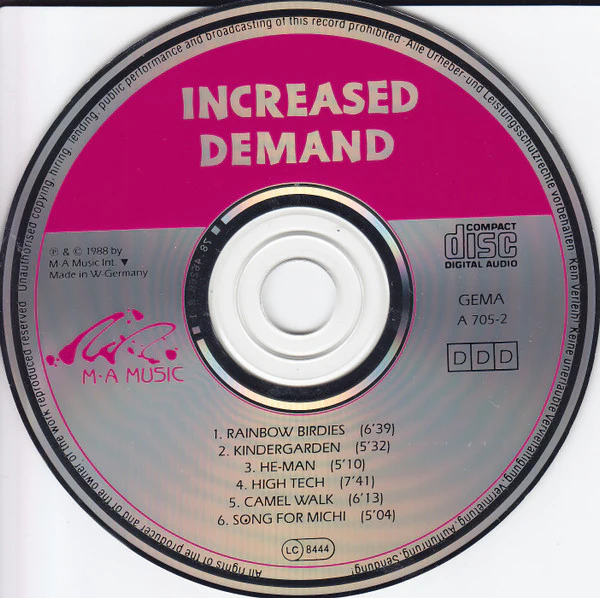 Derek Watkins - Increased Demand (CD, Album) - Image 3