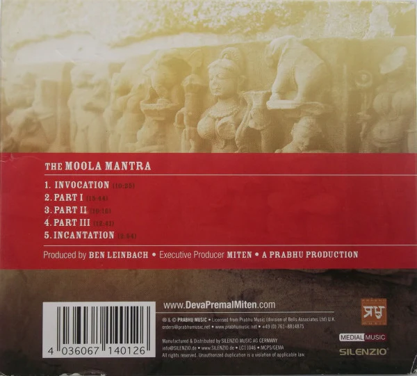 Deva Premal - Sings The Moola Mantra (CD, Album) - Image 2