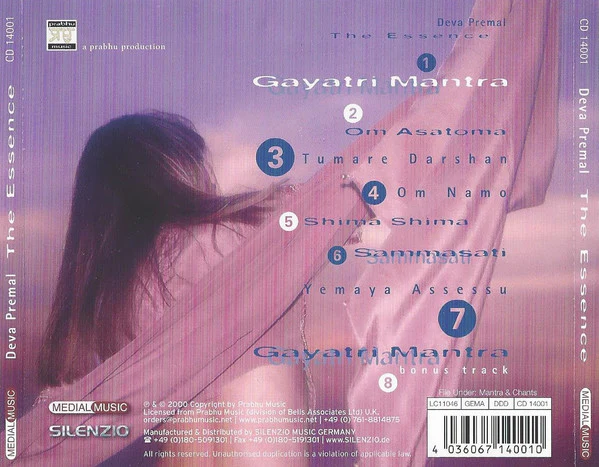 Deva Premal - The Essence (CD, Album) - Image 2