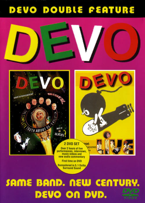 Devo - The Complete Truth About De-Evolution & Devo Live (2xDVD-V, Multichannel, NTSC)