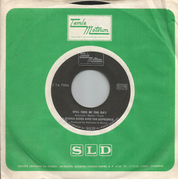 Diana Ross And The Supremes* - Love Child / Will This Be The Day (7", Single, Mono) - Image 2