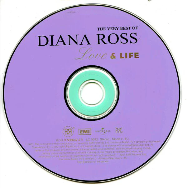 Diana Ross - Love & Life - The Very Best Of Diana Ross (CD, Comp) - Image 3