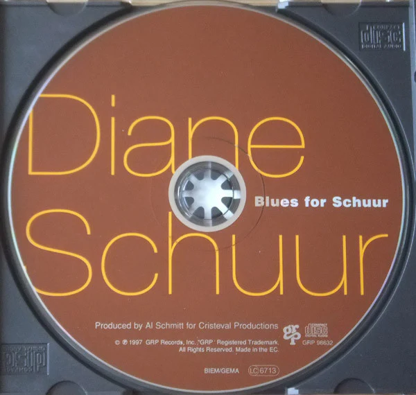 Diane Schuur - Blues For Schuur (CD, Album) - Image 2