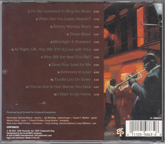 Diane Schuur - Blues For Schuur (CD, Album) - Image 3