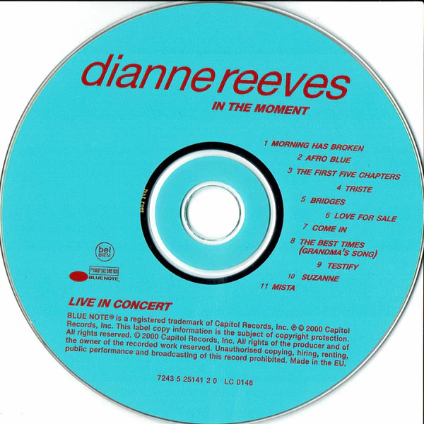 Dianne Reeves - In The Moment / Live In Concert (CD, Album) - Image 3