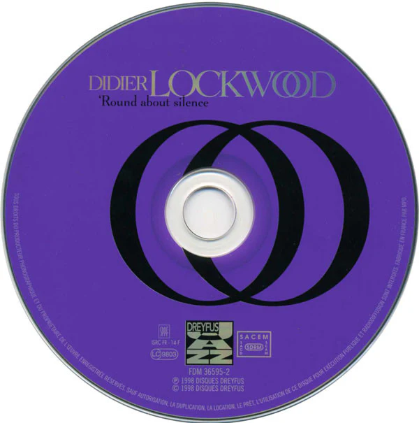 Didier Lockwood - 'Round About Silence (CD, Album, Enh) - Image 3