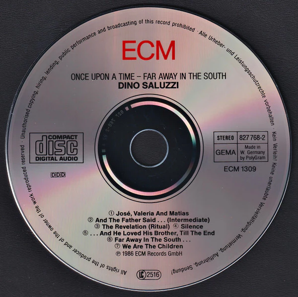 Dino Saluzzi - Once Upon A Time - Far Away In The South (CD, Album) - Image 3