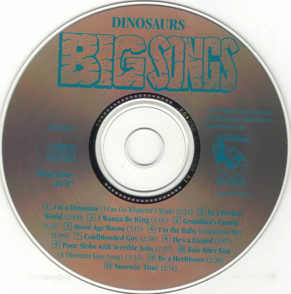 Dinosaurs  - Big Songs (CD, Album) - Image 5