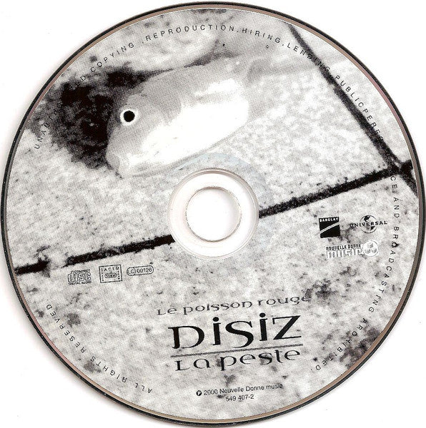 Disiz La Peste - Le Poisson Rouge (CD, Album) - Image 3