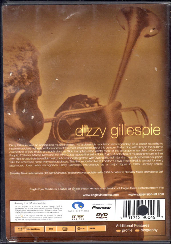 Dizzy Gillespie And The United Nation Orchestra - Live At The Royal Festival Hall, London (DVD-V, NTSC) - Image 2