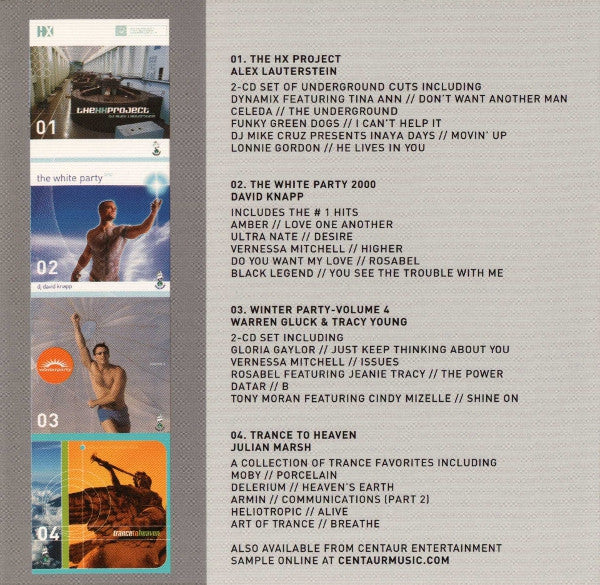 DJ Alex Lauterstein* - Global Groove - Feel My Drums (CD, Comp, Mixed) - Image 3