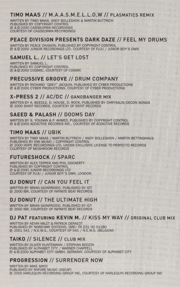 DJ Alex Lauterstein* - Global Groove - Feel My Drums (CD, Comp, Mixed) - Image 5