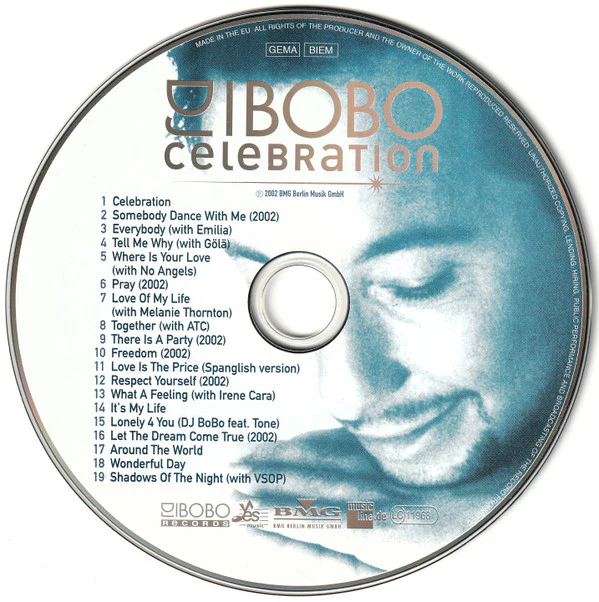 DJ BoBo - Celebration (CD, Album) - Image 5