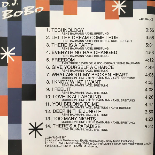 DJ Bobo - There Is A Party (CD, Album) - Image 2