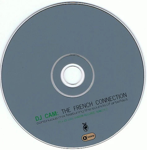 DJ Cam - The French Connection (A Continuous Mix Featuring The Sounds Of Artefact) (CD, Mixed, Dar) - Image 3