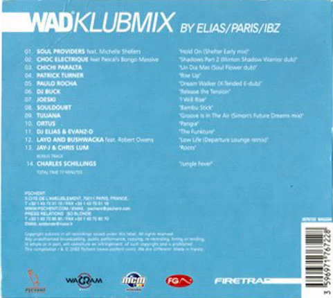 DJ Elias - Wad Klubmix (CD, Comp, Mixed) - Image 4
