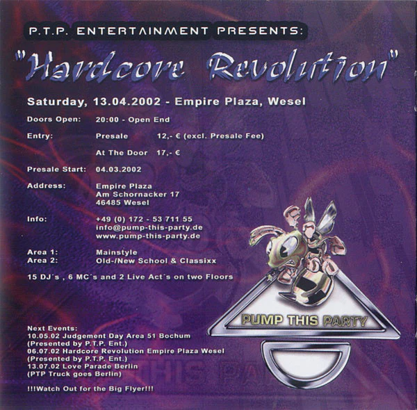 DJ Fractalizer* And DJ Cyanide - Hardbeatz Volume 1 (2xCD, Comp) - Image 3