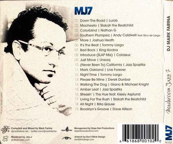 DJ Mark Farina* - Mushroom Jazz 7 (CD, Comp, Mixed) - Image 2