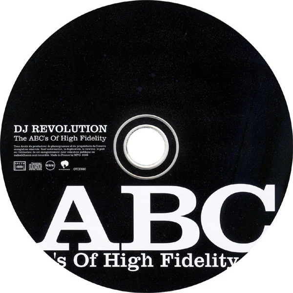 DJ Revolution - The ABC's Of High Fidelity (CD, Comp, Mixed) - Image 4