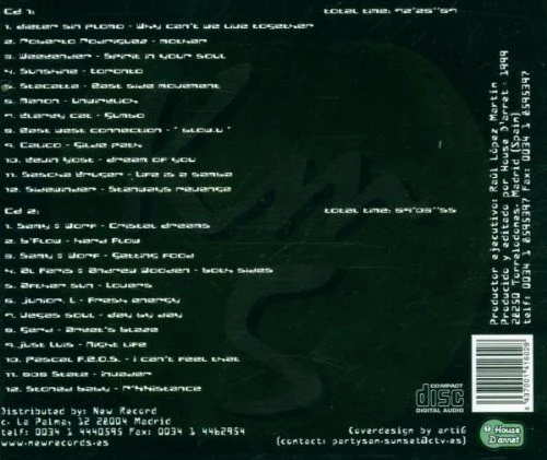 DJ Sin Plomo* - Platinum - KM5 (1999 - 2000) (2xCD, Mixed) - Image 2