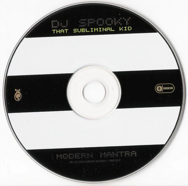 DJ Spooky That Subliminal Kid* - Modern Mantra (CD, Mixed) - Image 3
