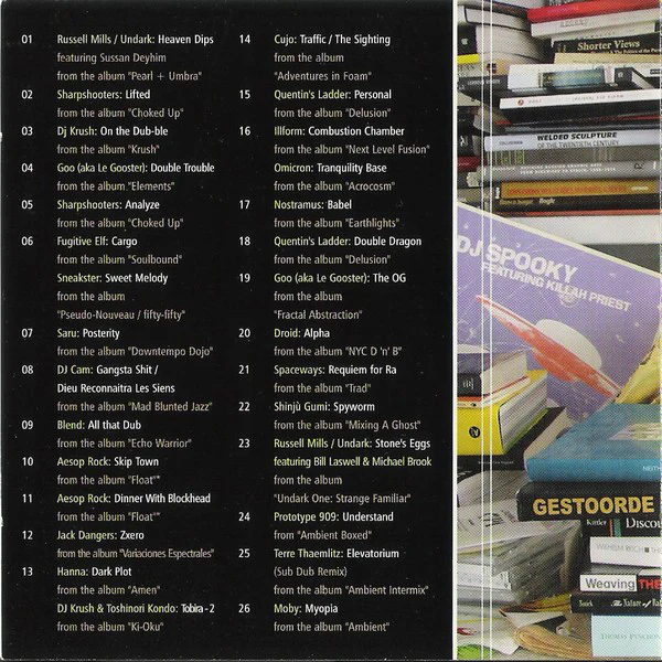 DJ Spooky That Subliminal Kid* - Modern Mantra (CD, Mixed) - Image 4
