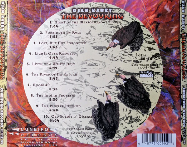 Djam Karet - The Devouring (CD, Album) - Image 2