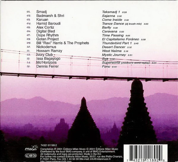 Djamel Hammadi - Medina (CD, Album, Comp, Mixed, Dig) - Image 2