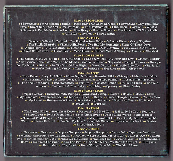 Django Reinhardt - Rhythm & Swing (7xCD, Comp, Mis) - Image 2