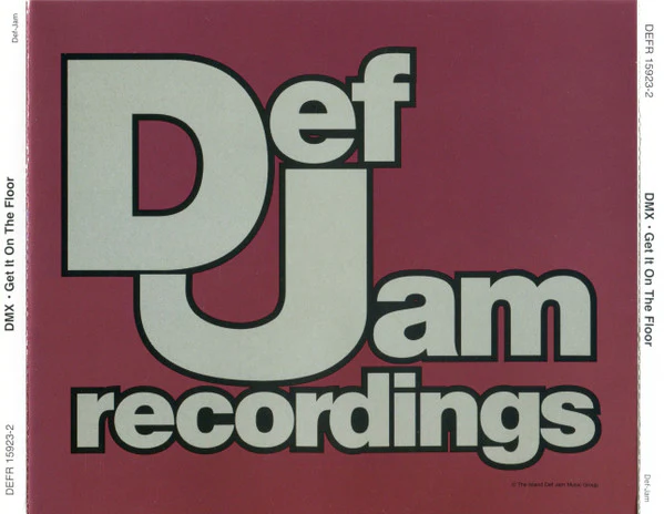 DMX - Get It On The Floor (CD, Single, Promo) - Image 2