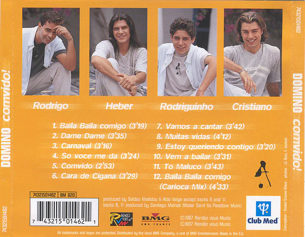 Domino* - Comvido! (CD, Album) - Image 3