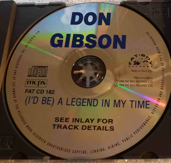 Don Gibson - (I'd Be) A Legend In My Time (CD) - Image 4