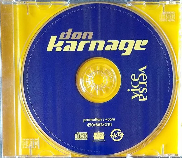 Don Karnage - Vice-Versa (CD, Album) - Image 2