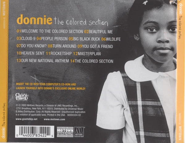 Donnie - The Colored Section (CD, Album) - Image 4
