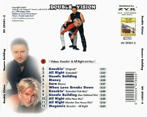Double Vision - Unsafe Building (CD, Album, Enh) - Image 2
