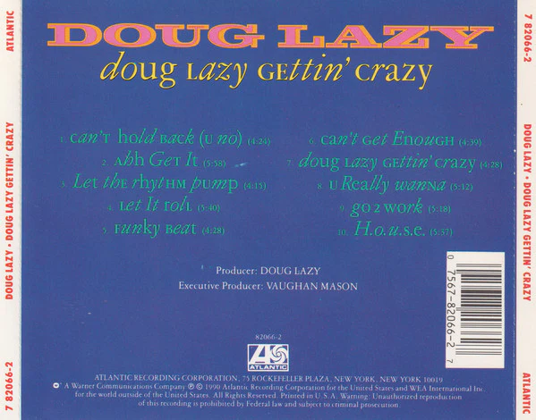 Doug Lazy - Doug Lazy Gettin' Crazy (CD, Album) - Image 2