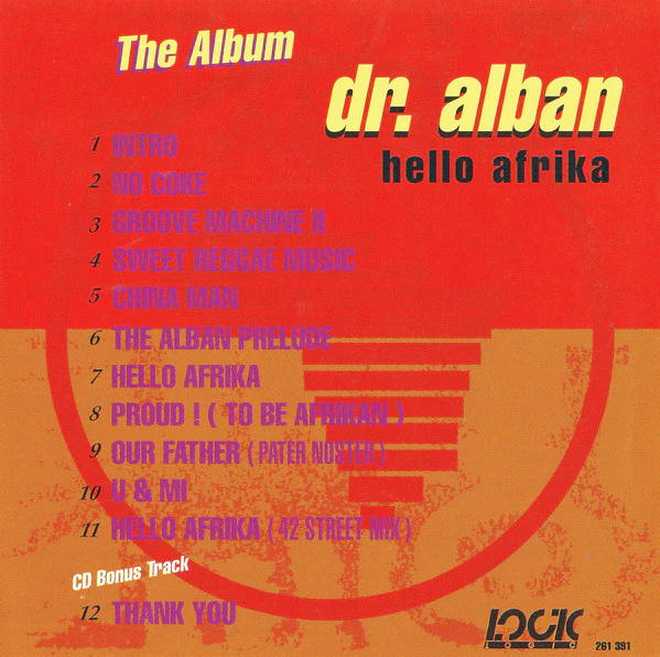 Dr. Alban - Hello Afrika (The Album) (CD, Album) - Image 2