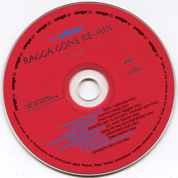Dr. Alban - Ragga Gone Re-mix (CD, Comp, Ltd) - Image 3