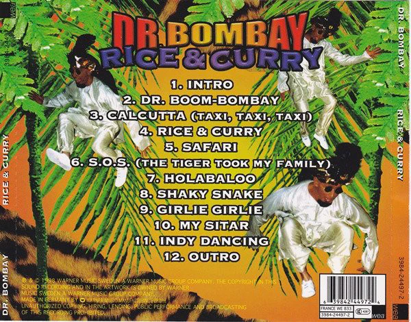 Dr. Bombay - Rice & Curry (CD, Album) - Image 2