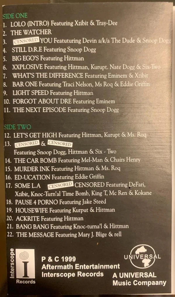 Dr. Dre - 2001 (Cass, Album) - Image 3