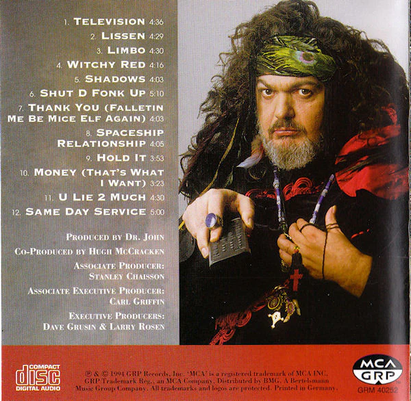 Dr. John - Television (CD, Album) - Image 4