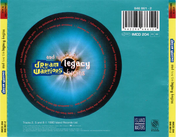 Dream Warriors - And Now The Legacy Begins (CD, Album, RE) - Image 2