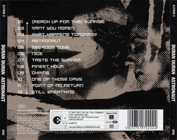 Duran Duran - Astronaut (CD, Album, Copy Prot., Enh) - Image 2